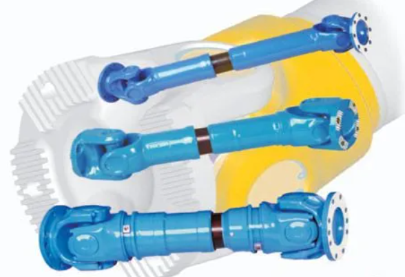 Cardan industrial azul